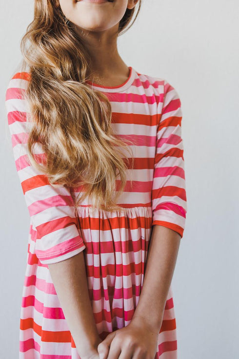 all-you-need-is-love-3-4-sleeve-pocket-twirl-dress Mila & Rose - Sophia's Style-4
